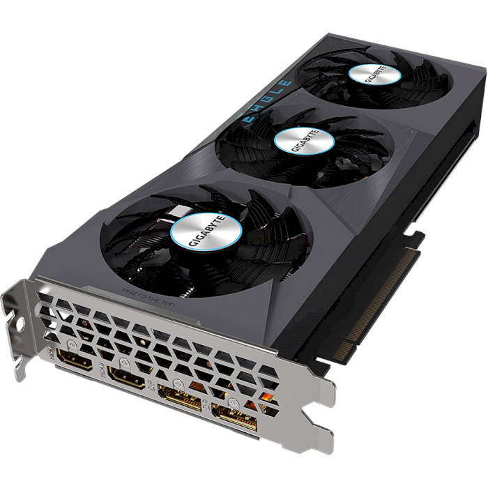 Внешний вид Видеокарта GIGABYTE AMD Radeon RX 6700XT 12GB GDDR6 192Bit (GV-R67XTEAGLE-12GD)