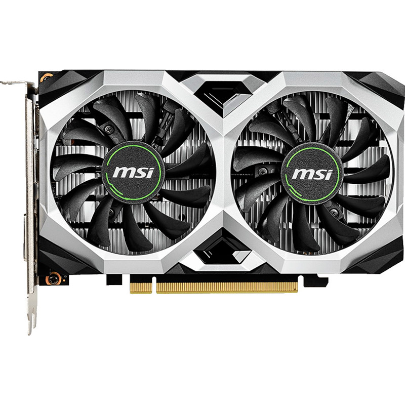 

Видеокарта MSI GeForce GTX1650 VENTUS XS OC 4 Gb 128 Bit 1620/12000 MHz, GeForce GTX1650 4GB DDR6 VENTUS XS OC
