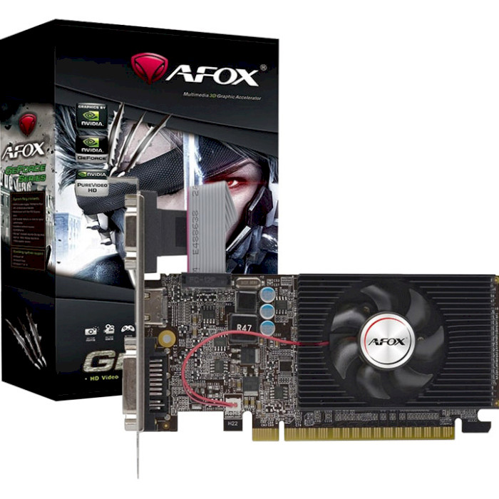 Видеокарта AFOX Geforce GT610 2GB DDR3 64Bit (AF610-2048D3L7-V5)