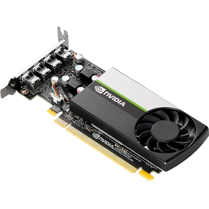 Видеокарта PNY QUADRO T1000 4GB 128bit 1250MHz (VCNT1000-SB) Производитель чипа nVidia