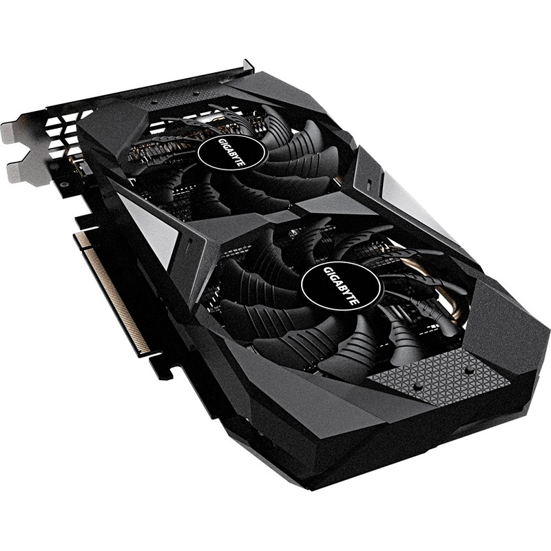 Видеокарта GIGABYTE RTX 2060 D6 6G 6GB 192Bit 1680/14000 MHz (GV-N2060D6-6GD 2.0) Объем встроенной памяти, Гб 6
