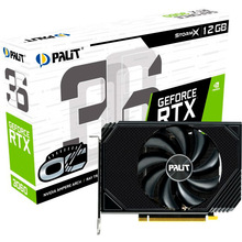 Відеокарта PALIT GeForce RTX 3060 StormX 12GB 192Bit 1320/15000MHz (NE63060019K9-190AF)