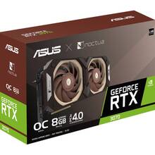 Видеокарта ASUS GeForce RTX3070 Noctua OC Edition 8GB 256Bit 1845/14000MHz (RTX3070-O8G-NOCTUA)