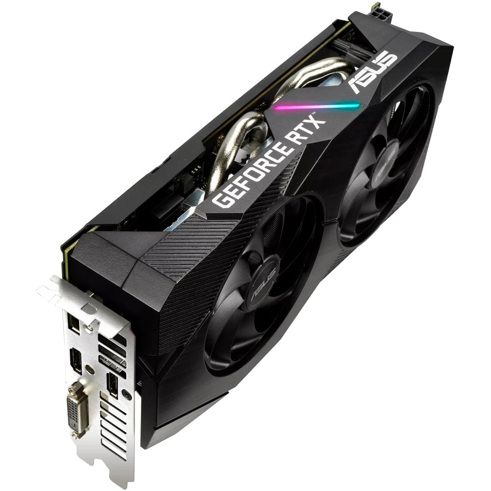Відеокарта ASUS RTX 2060 Dual EVO 12GB GDDR6 192bit (DUAL-RTX2060-12G-EVO) Виробник чіпу nVidia
