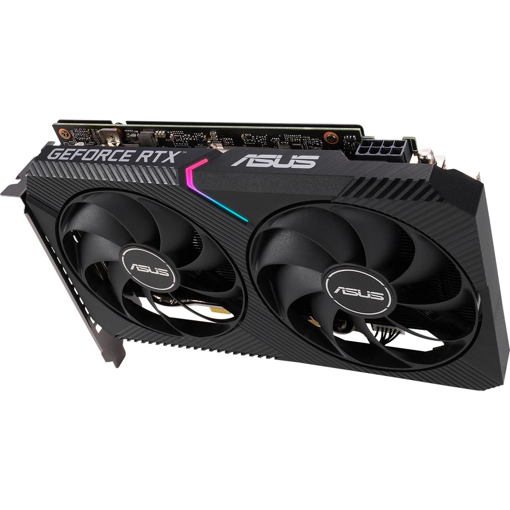 Видеокарта ASUS RTX 3060 Dual OC V2 LHR 12GB GDDR6 192bit (DUAL-RTX3060-O12G-V2) Тип памяти GDDR6