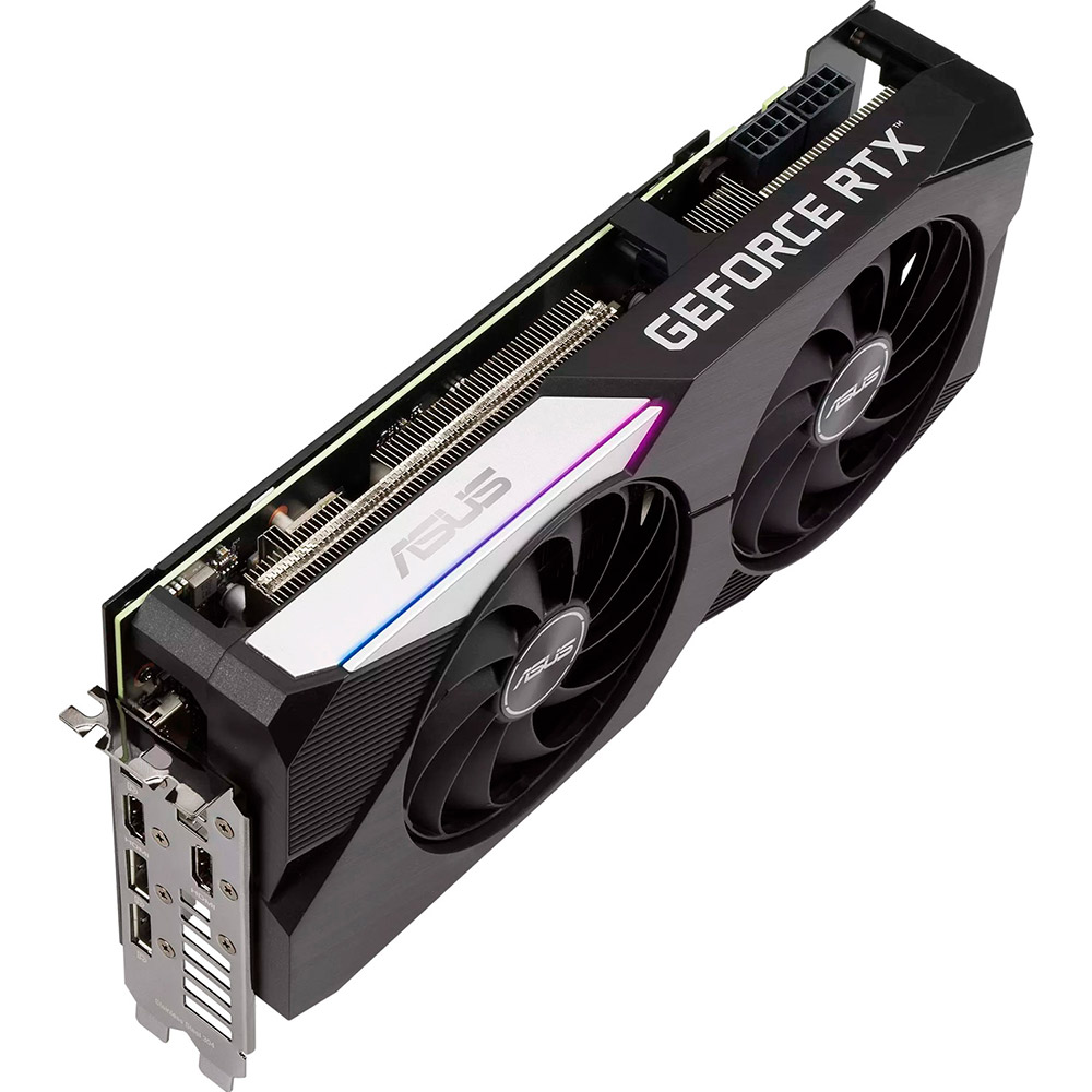 Відеокарта ASUS GeForce RTX 3070 8Gb 256Bit 1725/14000MHz DUAL OC V2 (DUAL-RTX3070-8G-V2) Тип пам'яті GDDR6
