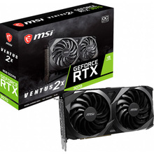 Видеокарта MSI GeForce RTX 3070 VENTUS 2X OC LHR 8GB 256bit 1755MHz
