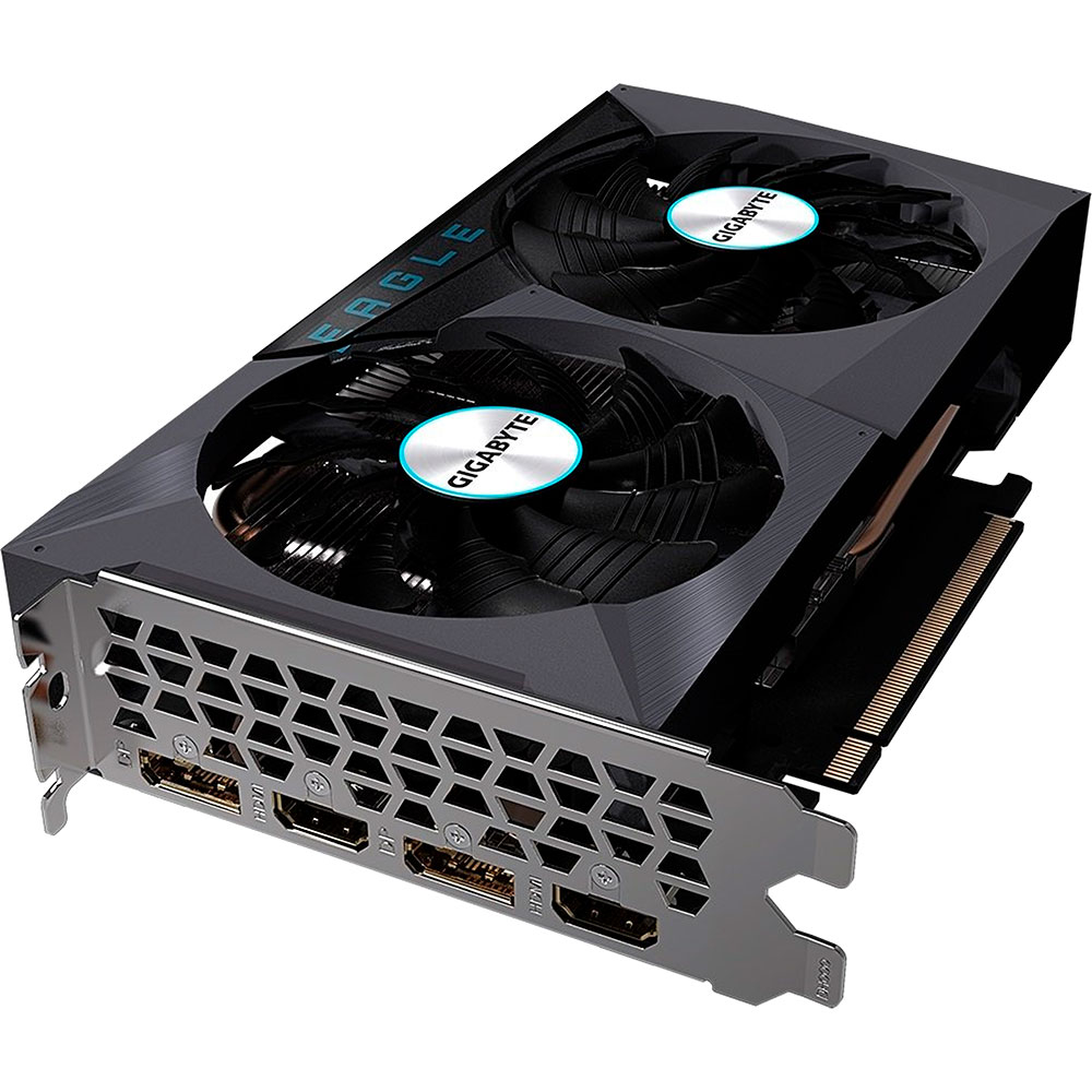 Видеокарта GIGABYTE GeForce RTX3050 8Gb EAGLE OC 128Bit 1792/14000Mhz (GV-N3050EAGLE_OC-8GD) Тип памяти GDDR6