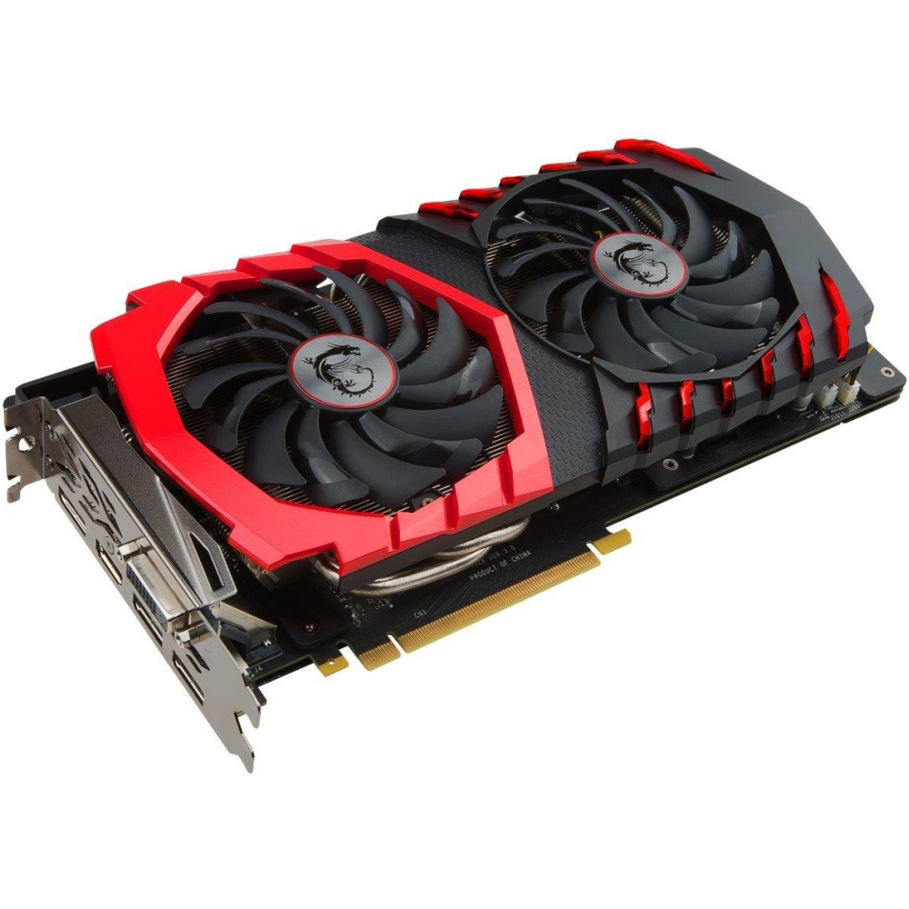 Відеокарта MSI GeForce GTX1060 6Gb 192bit 1506/8008MHz (GTX 1060 GAMING 6G) Виробник чіпу nVidia