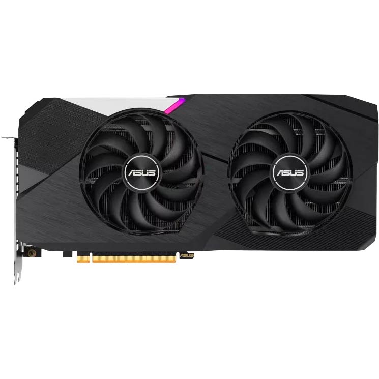 Видеокарта ASUS Radeon RX 6750 XT Dual OC 12GB GDDR6 192bit (DUAL-RX6750XT-O12G)