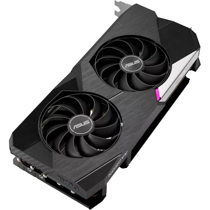 Відеокарта ASUS Radeon RX 6750 XT Dual OC 12GB GDDR6 192bit (DUAL-RX6750XT-O12G) Об'єм вбудованої пам'яті, Гб 12