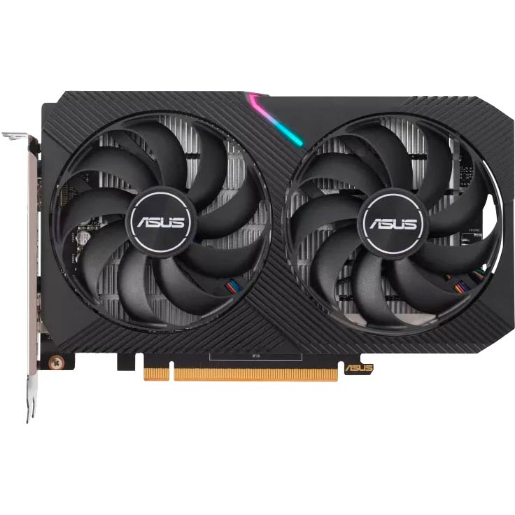 Відеокарта ASUS Radeon RX 6400 4GB GDDR6 DUAL 64 bit (DUAL-RX6400-4G)