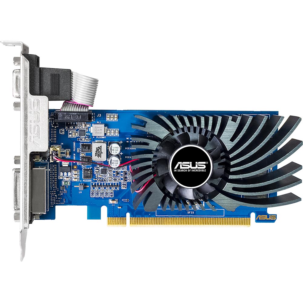 Відеокарта ASUS GeForce GT730 2GB 64bit 900/1800MHz (GT730-2GD3-BRK-EVO)