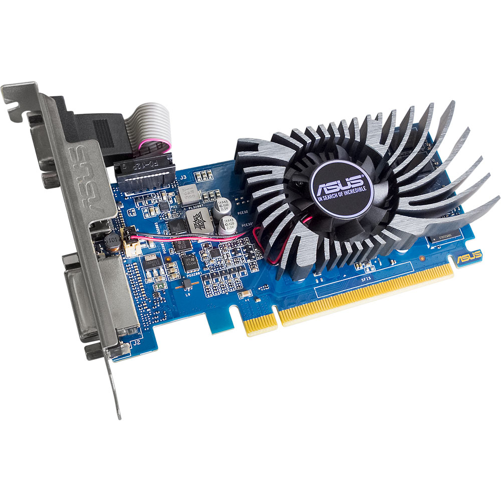 Відеокарта ASUS GeForce GT730 2GB 64bit 900/1800MHz (GT730-2GD3-BRK-EVO) Виробник чіпу nVidia