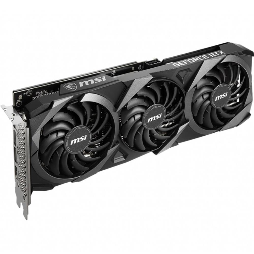 Видеокарта MSI GeForce RTX 3060 VENTUS 3X 12GB 192Bit 1777/15000MHz (912-V397-615) Производитель чипа nVidia