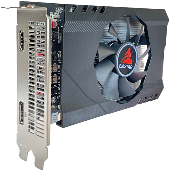 Видеокарта BIOSTAR Radeon RX 6400 4GB 64bit 1923/16000MHz (RX6400_4GB)