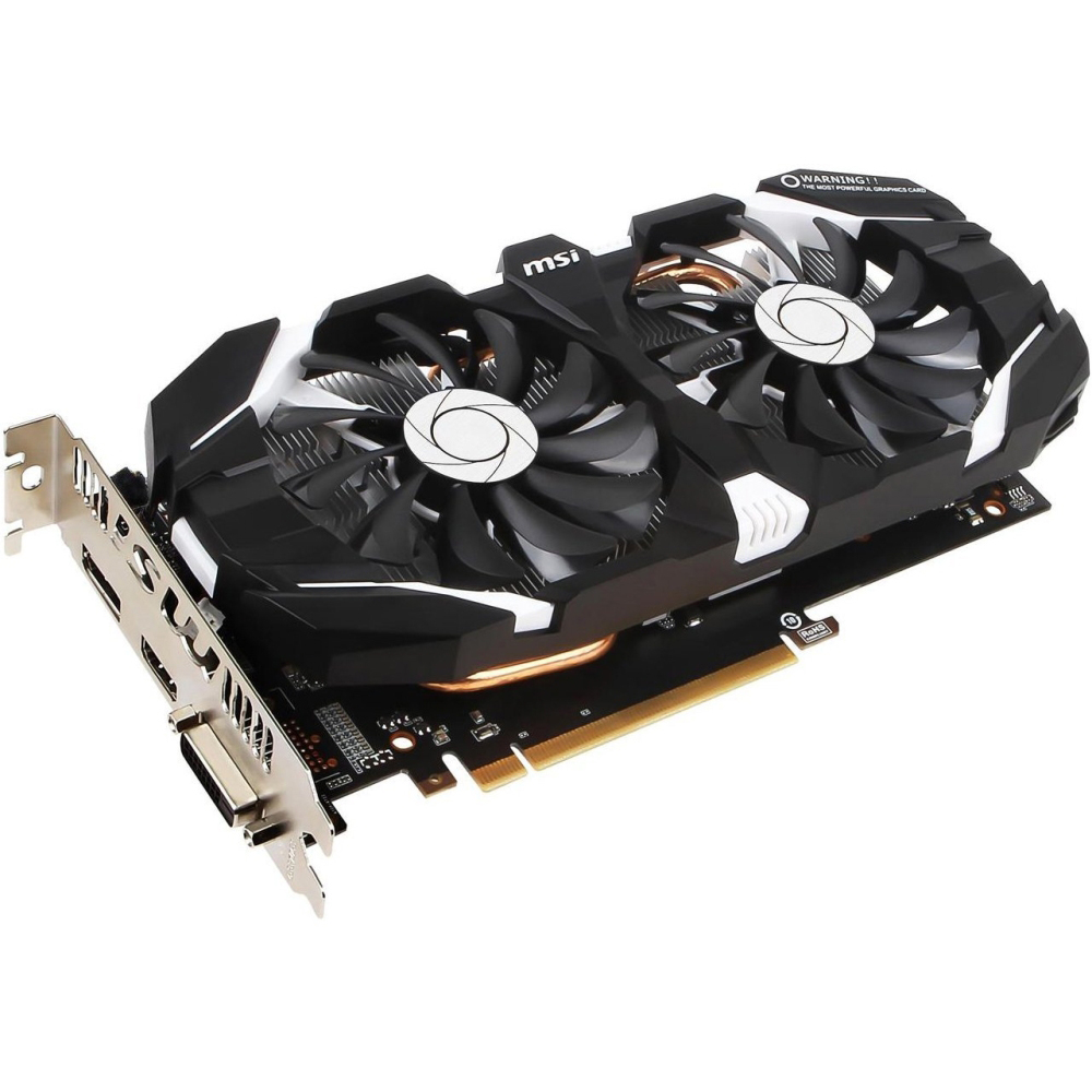 Відеокарта MSI GeForce GTX1060 6Gb 192bit 1544/8008MHz (GTX 1060 6GT OCV1) Об'єм вбудованої пам'яті, Гб 6