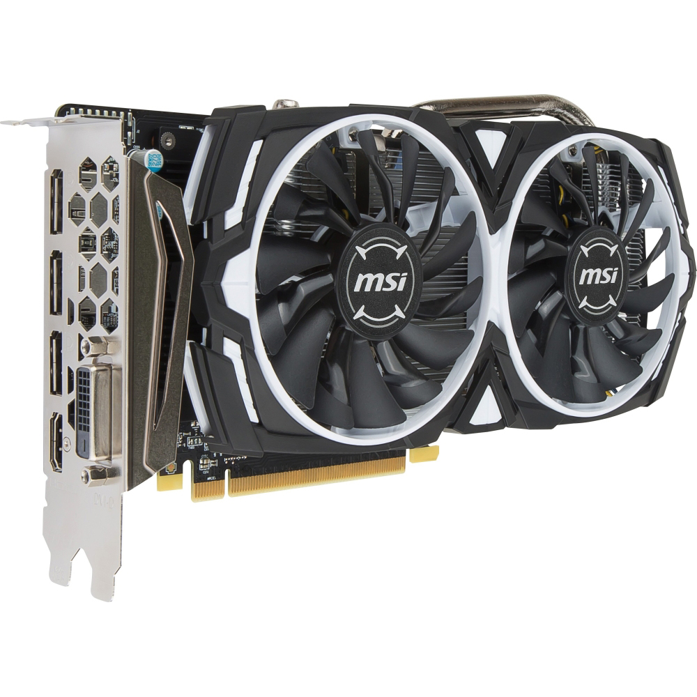 Видеокарта MSI Radeon RX470 8Gb 256bit 1230/6600MHz (RX 470 ARMOR 8G OC) -  в интернет-магазине Фокстрот: цены, отзывы, характеристики | купить в  Киеве, Харькове, Днепропетровске, Одессе - Украина