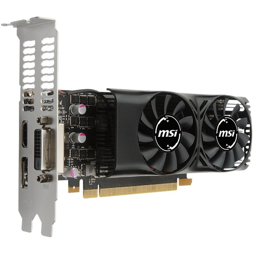 Відеокарта MSI GeForce GTX1050Ti 4Gb 128bit 1290/7008MHz (GTX 1050 Ti 4GT LP) Виробник чіпу nVidia