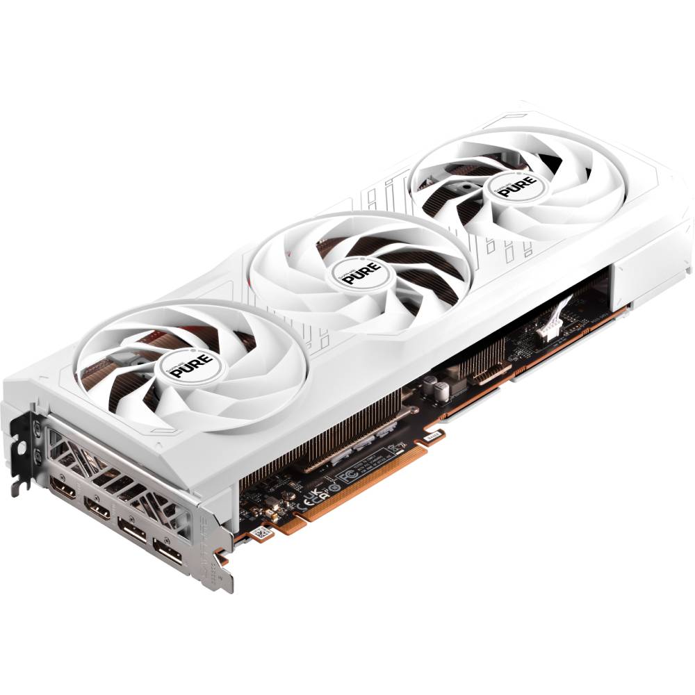 Видеокарта SAPPHIRE RX 7700 XT PURE GAMING OC 12GB 2584/18000MHz (11335-03-20G) Объем встроенной памяти, Гб 12