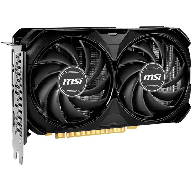 Видеокарта MSI RTX 4060 Ti 16Gb 128Bit 2610/18000MHz VENTUS 2X BLACK 16G OC Производитель чипа nVidia