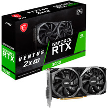 Відеокарта MSI RTX 3050 8Gb 128Bit 1807/14000MHz VENTUS 2X XS 8G OC