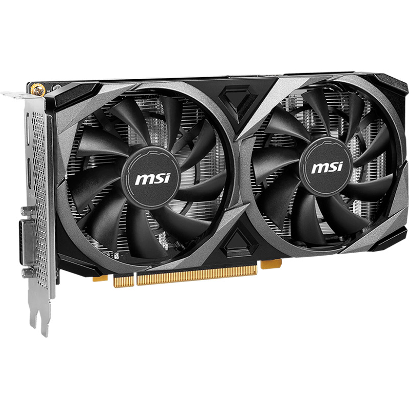 Відеокарта MSI RTX 3050 8Gb 128Bit 1777/14000MHz VENTUS 2X XS 8G Об'єм вбудованої пам'яті, Гб 8
