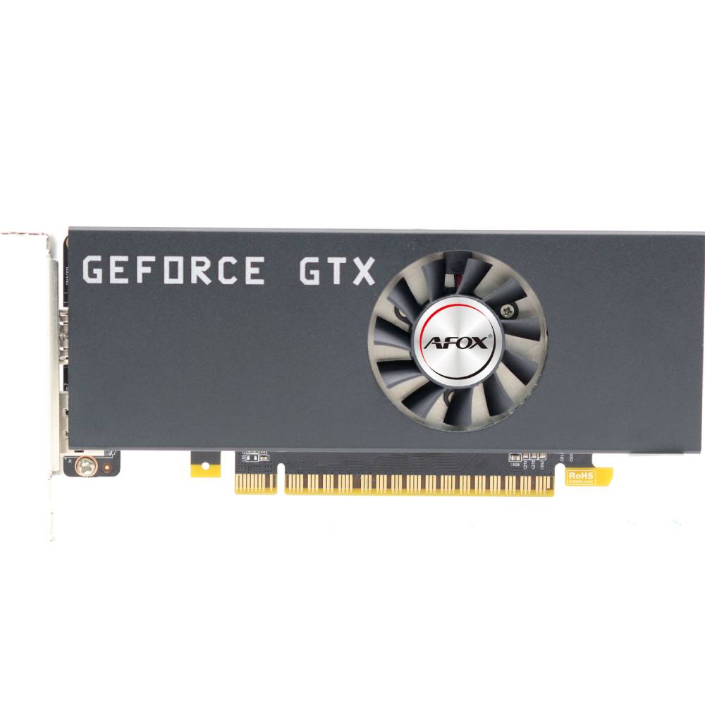 Відеокарта AFOX GeForce GTX 1050 Ti 4GB LP 128Bit 1392/7000MHz (AF1050TI-4096D5L5)