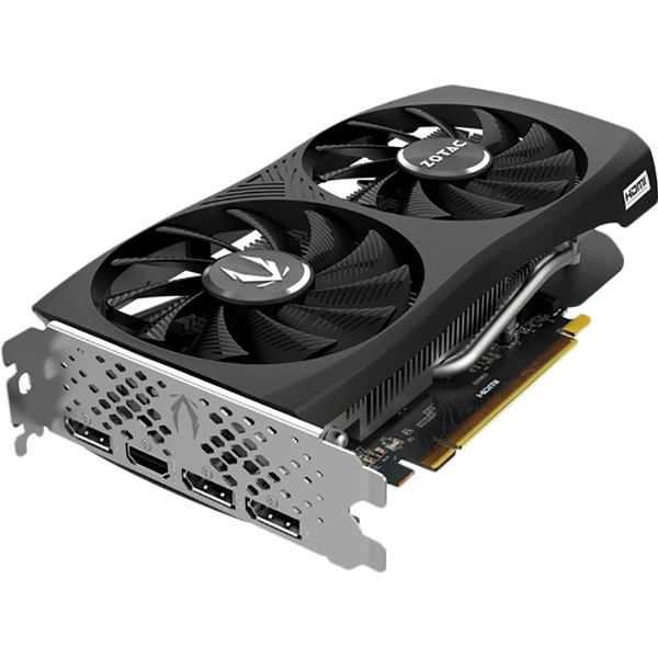 Відеокарта ZOTAC GeForce RTX 4060 8GB GDDR6 Twin Edge (ZT-D40600E-10M) Об'єм вбудованої пам'яті, Гб 8