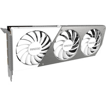 Відеокарта INNO3D GeForce RTX4070 Ti X3 OC WHITE 12GB GDDR6X 192bit (N407T3-126XX-186148W)