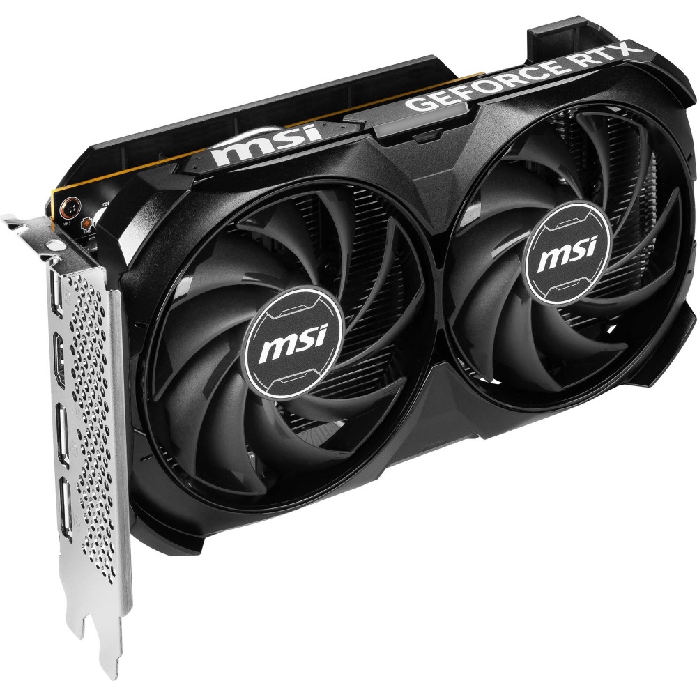 Видеокарта MSI GeForce RTX 4060 8GB 128Bit 2505/17000MHz VENTUS 2X BLACK OC (912-V516-004) Тип памяти GDDR6