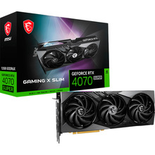 Відеокарта MSI NVIDIA RTX 4070 SUPER GAMING X SLIM 12Gb 192bit 2655/21000MHz (Gb)