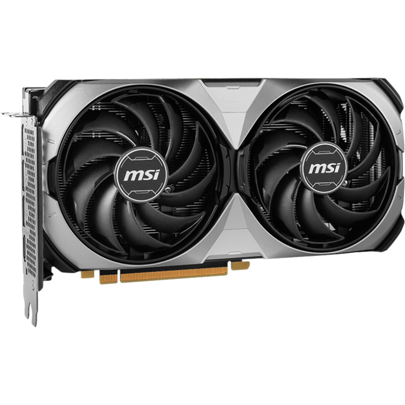 Відеокарта MSI NVIDIA RTX 4070 SUPER VENTUS 2X OC 12GB GDDR6X 192bit 2520/21000MHz (RTX 4070 SUPER 12G VENTUS 2XOC) Виробник чіпу nVidia