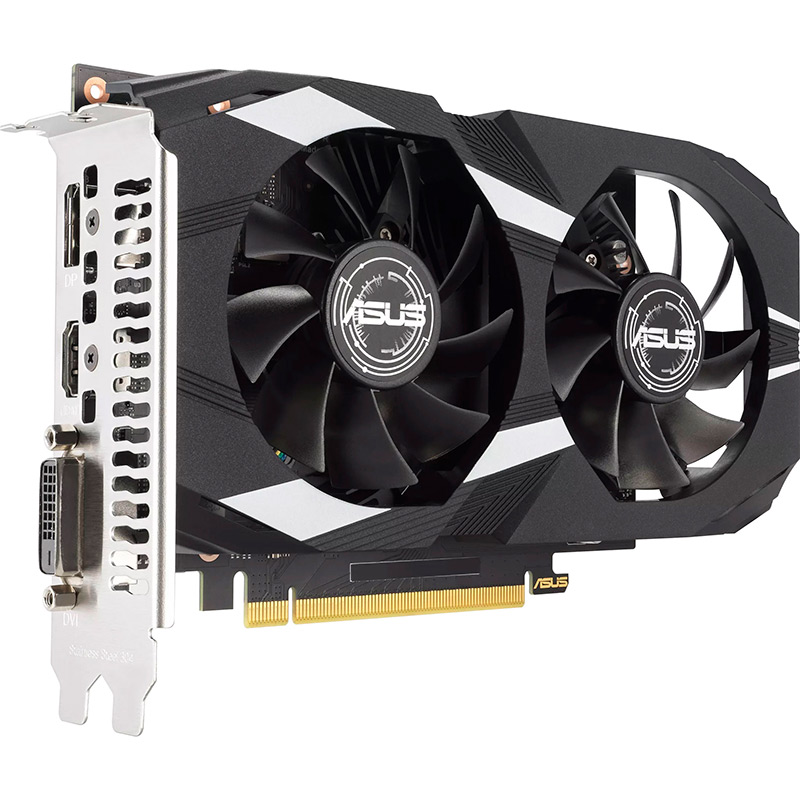 Відеокарта ASUS GeForce RTX 3050 6Gb 66Bit 1537/14000MHz (DUAL-RTX3050-O6G) Тип пам'яті GDDR6