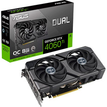 Видеокарта ASUS GeForce RTX 4060 Ti 8Gb 128Bit 2595/18000MHz EVO (DUAL-RTX4060TI-O8G-EVO)