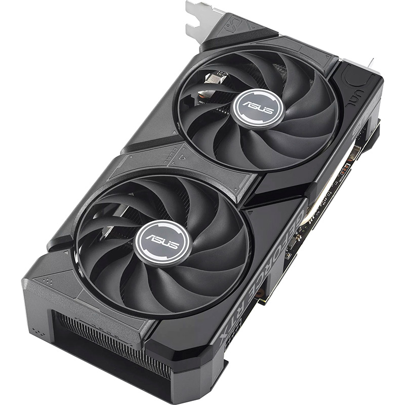 Фото Видеокарта ASUS GeForce RTX 4060 Ti 8Gb 128Bit 2595/18000MHz EVO (DUAL-RTX4060TI-O8G-EVO)