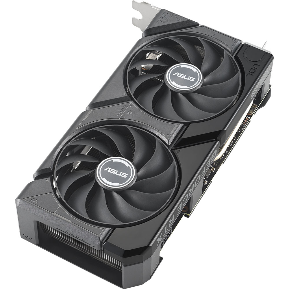 Фото Видеокарта ASUS GeForce RTX 4060 8Gb 128Bit 2505MHz (DUAL-RTX4060-O8G-EVO)
