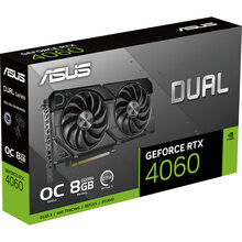 Видеокарта ASUS GeForce RTX 4060 8Gb 128Bit 2505MHz (DUAL-RTX4060-O8G-EVO)