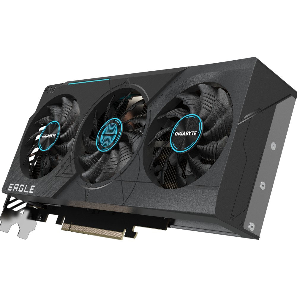 Видеокарта GIGABYTE GeForce RTX 4070 SUPER 12GB GDDR6X EAGLE (GV-N407SEAGLE_OC-12GD) Объем встроенной памяти, Гб 12