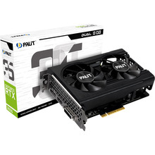 Видеокарта PALIT GeForce RTX 3050 8GB 128bit 1552/14000 MHz  Dual (NE63050018P1-1070D)