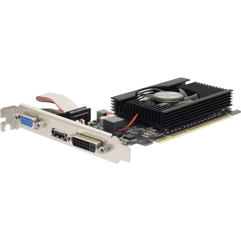 Видеокарта Afox GeForce GT 710 1GB DDR3 (AF710-1024D3L5-V3) Объем встроенной памяти, Гб 1