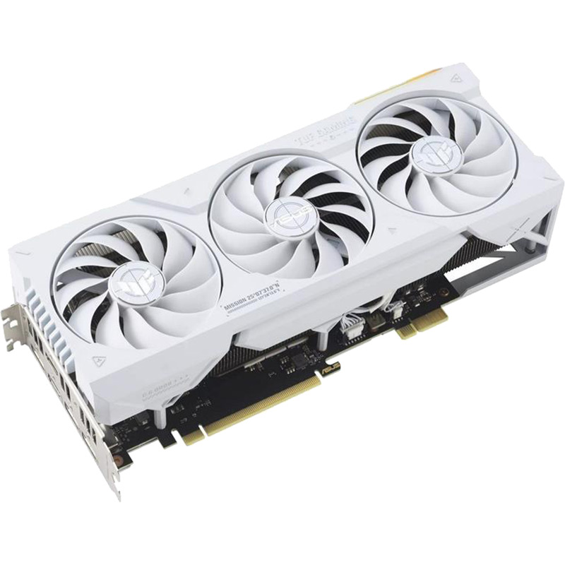 Видеокарта ASUS GeForce RTX4070 Ti Super 16GB 256bit 2640/21000МГц White (TUF-RTX4070TIS-16G-BTF-WHITE) Объем встроенной памяти, Гб 16