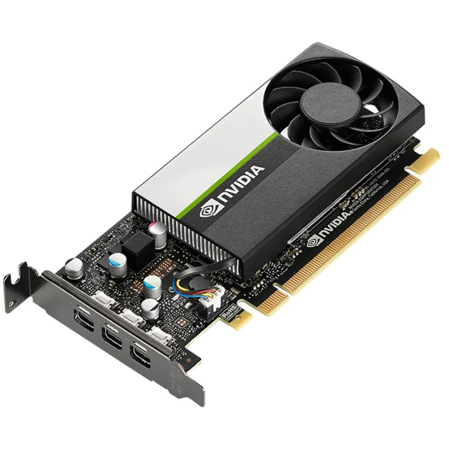 Видеокарта PNY NVIDIA TURING T400 (VCNT400-4GB-SB) Объем встроенной памяти, Гб 4