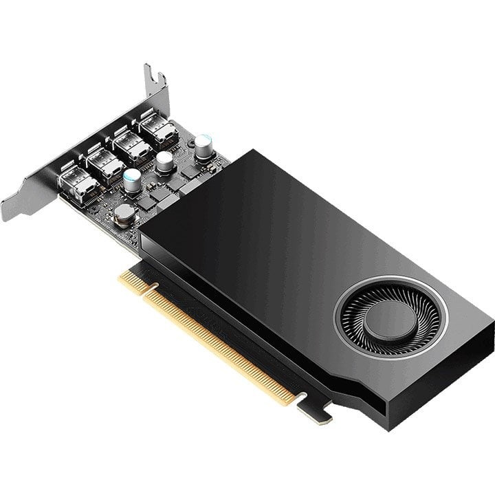 Видеокарта PNY NVIDIA RTX A400 (VCNRTXA400-SB) Объем встроенной памяти, Гб 4