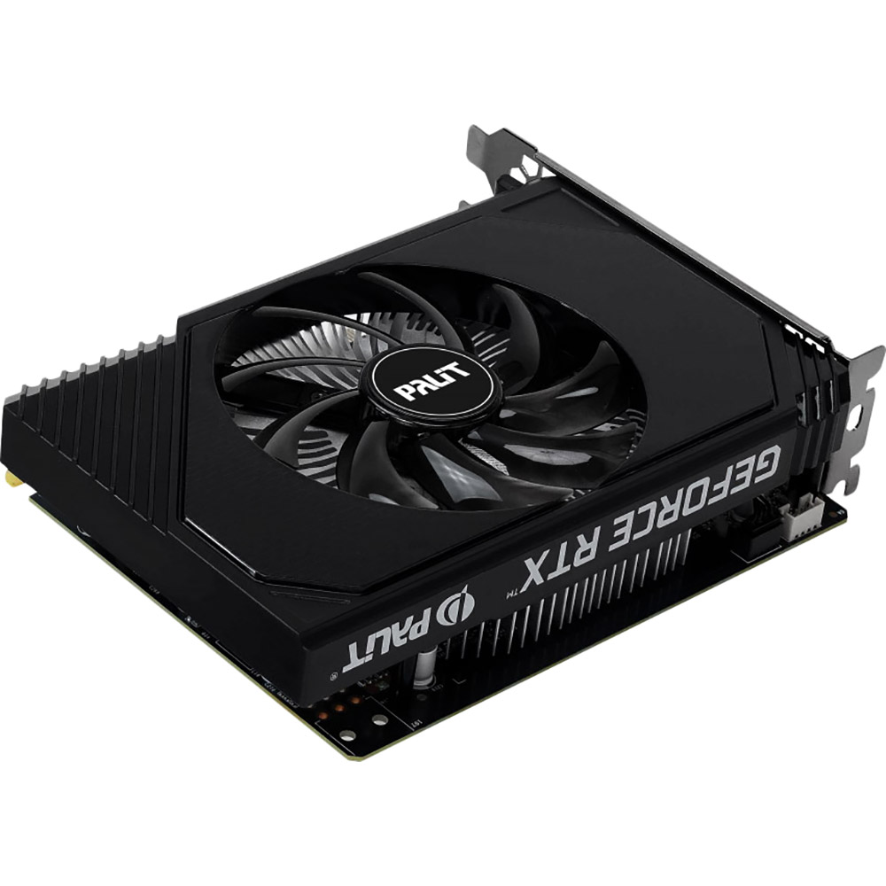 Відеокарта PALIT GeForce RTX 3050 StormX 6GB 96bit 1492/14000MHz (NE63050018JE-1072F) Тип пам'яті GDDR6