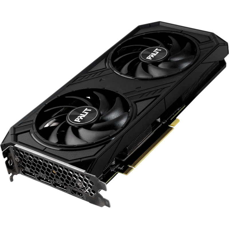 Видеокарта PALIT GeForce RTX 4070 Dual OC 12GB 192bit 2505/20000MHz (NE64070S19K9-1048D) Объем встроенной памяти, Гб 12