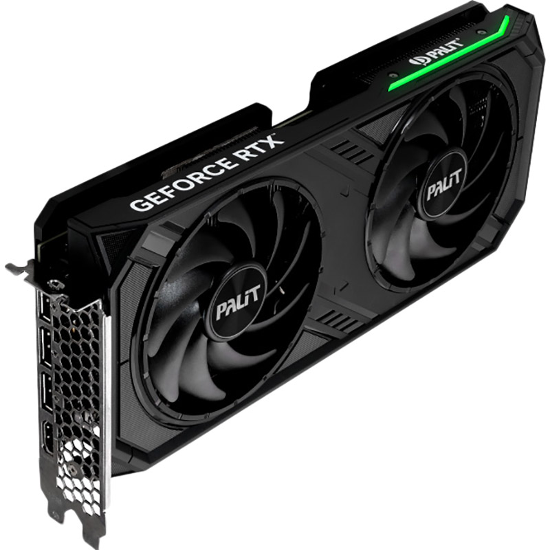 Фото Видеокарта PALIT GeForce RTX 4070 Dual OC 12GB 192bit 2505/20000MHz (NE64070S19K9-1048D)