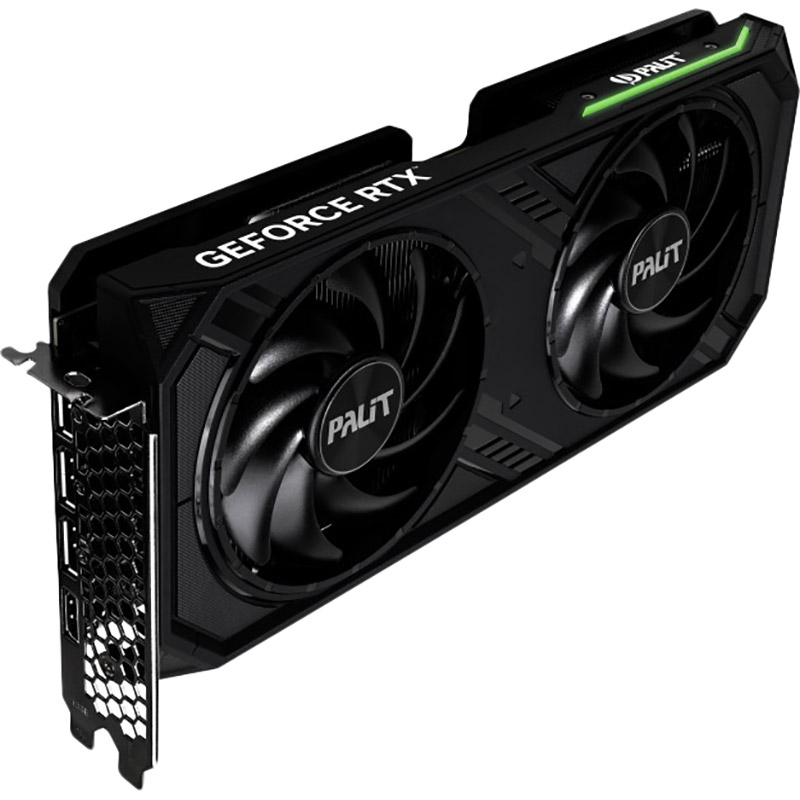 Відеокарта PALIT GeForce RTX 4070 Dual 12GB 192bit 2475/20000MHz(NE64070019K9-1048D) Тип пам'яті GDDR6