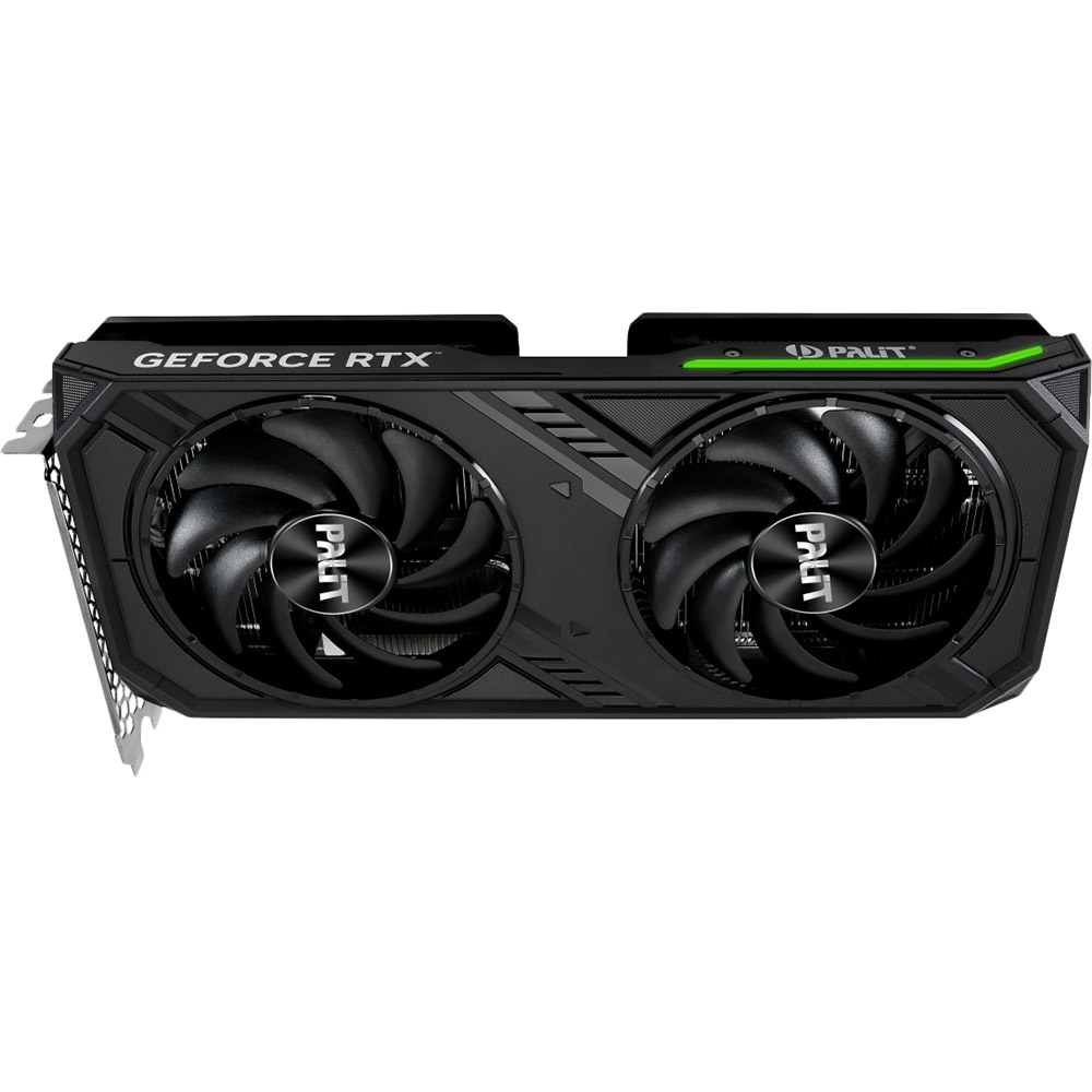 Зовнішній вигляд Відеокарта PALIT GeForce RTX 4070 Super Dual 12Gb 192bit 2475/21000MHz(NED407S019K9-1043D)