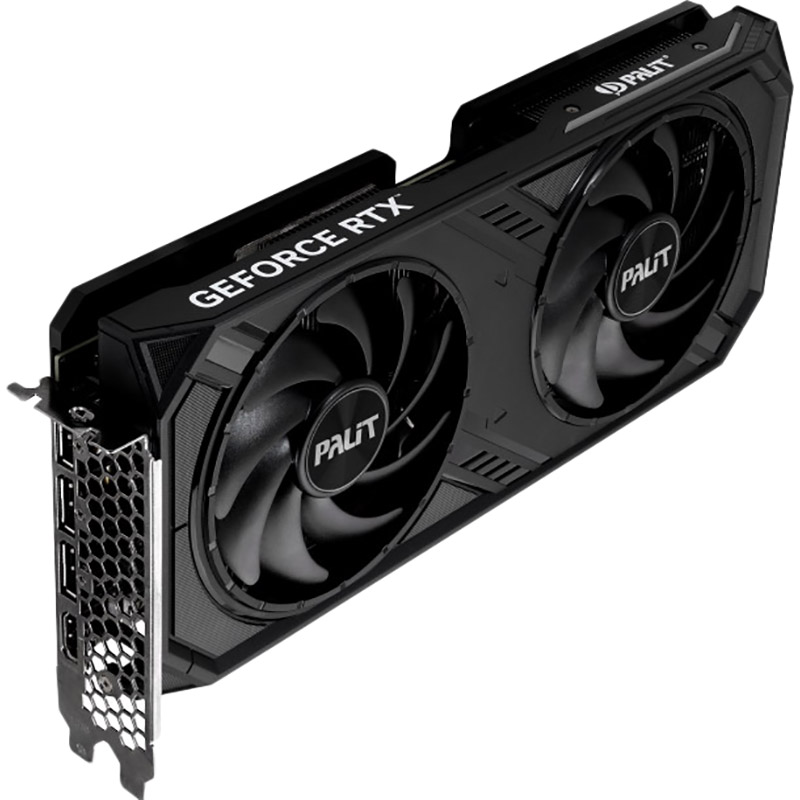 Відеокарта PALIT GeForce RTX 4070 Super Dual 12Gb 192bit 2475/21000MHz(NED407S019K9-1043D) Тип пам'яті GDDR6X